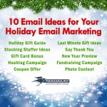 10 Email Ideas For Your Holiday Email Marketing